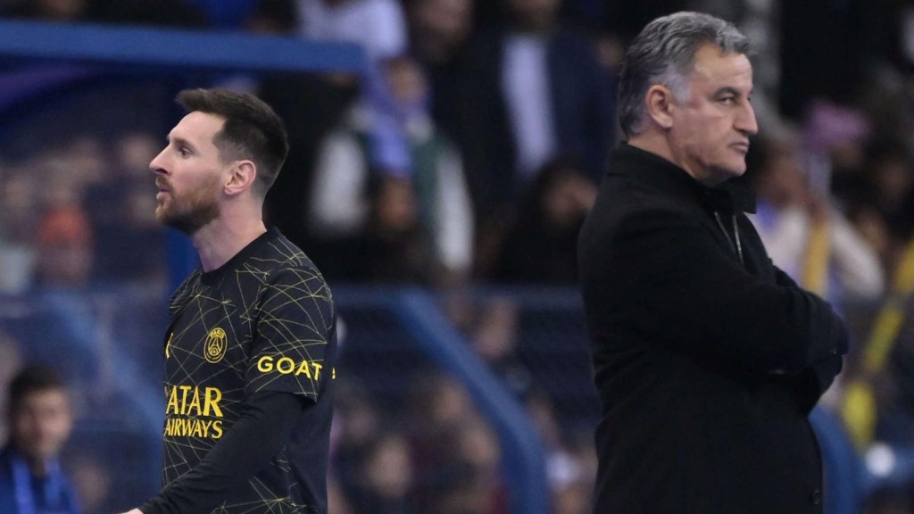 Vídeo |  Galtier anuncia la salida de Messi del PSG