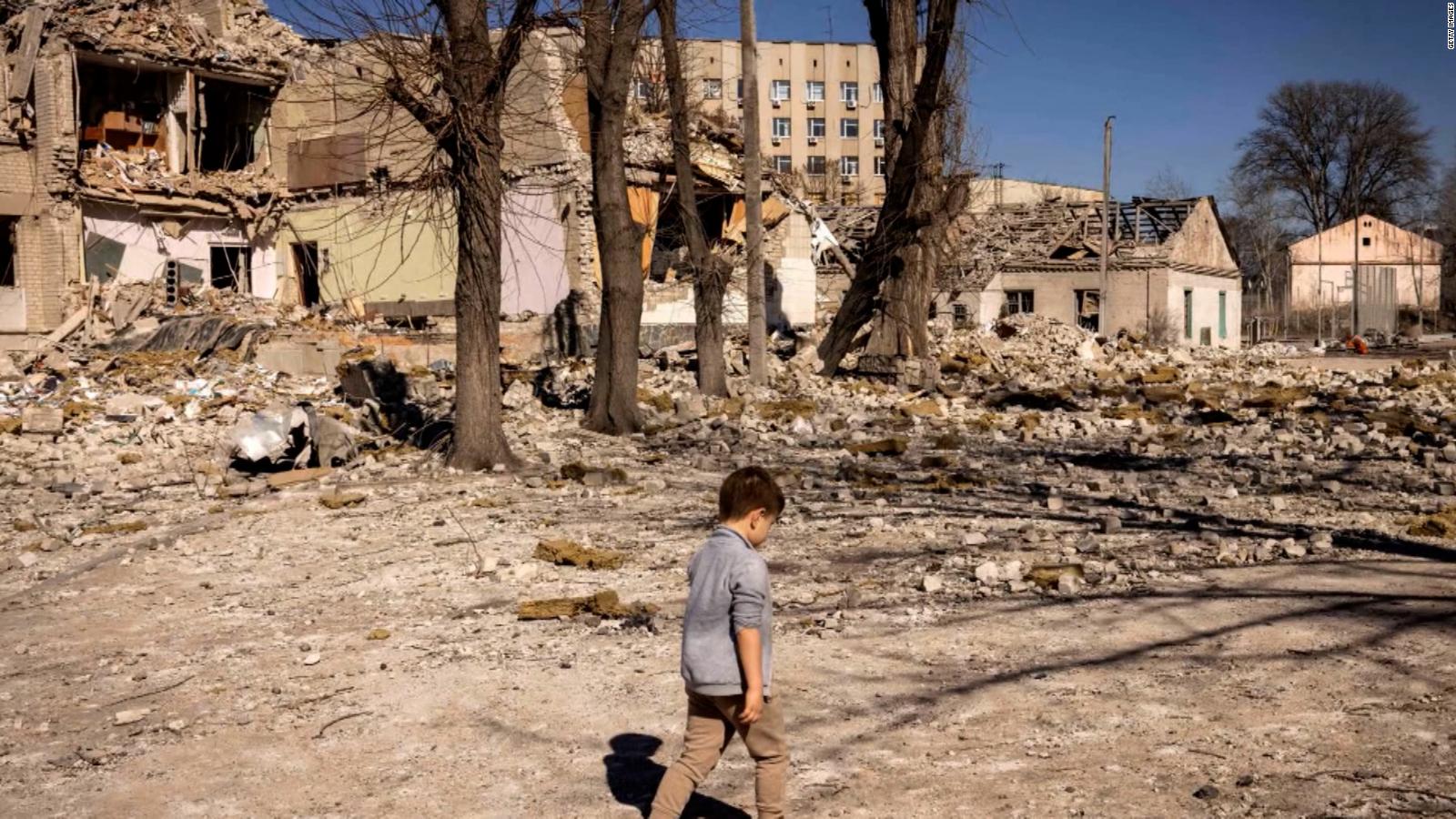 Al menos 484 niños han muerto en la guerra de Rusia en Ucrania