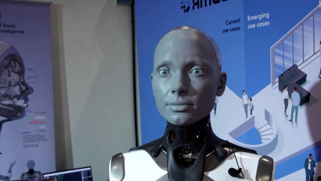 Ameca, the world's most advanced humanoid robot