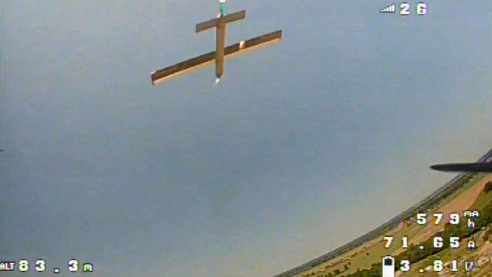 Mira el lugar secreto en Ucrania para probar drones de combate |  video