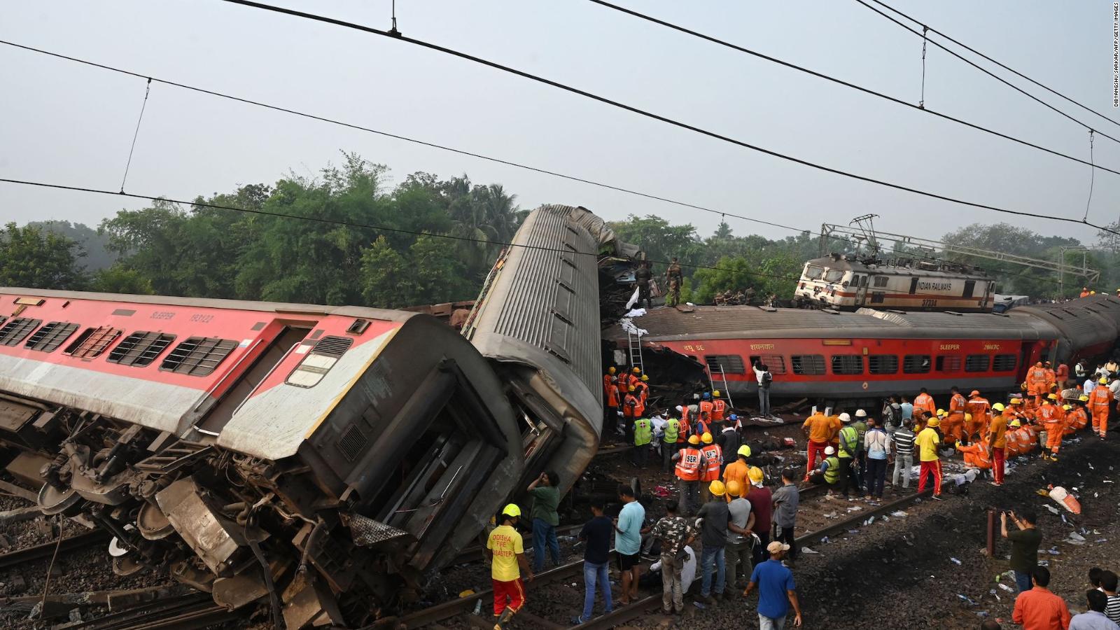 Identificadas la causa y las personas responsables del accidente mortal de tren en la India, asegura el Ministro de Ferrocarriles