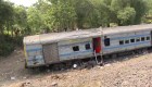 Video muestra la escena del mortal accidente de trenes en la India