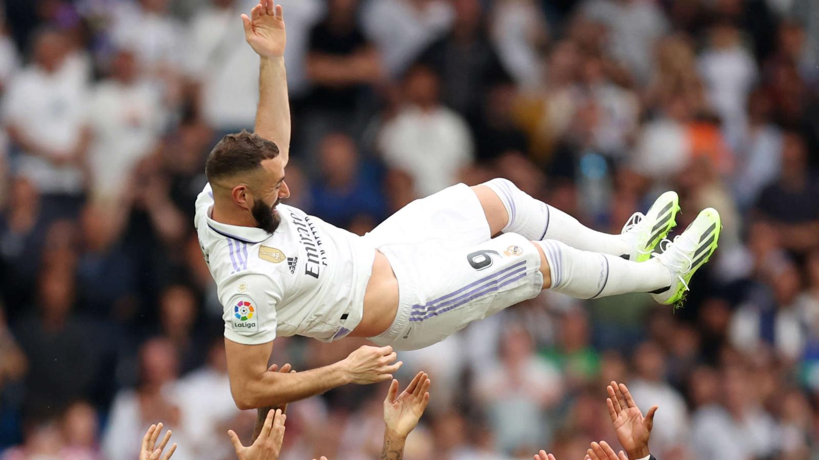Karim Benzema dice adiós al Real Madrid en un día de despedidas en
LaLiga