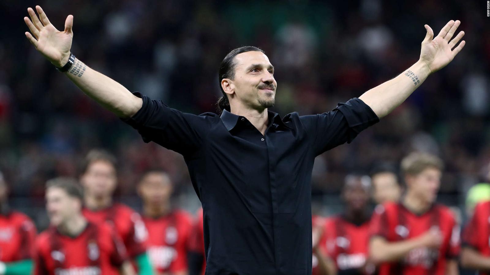 Así se despidió Zlatan Ibrahimovic de la afición del Milan