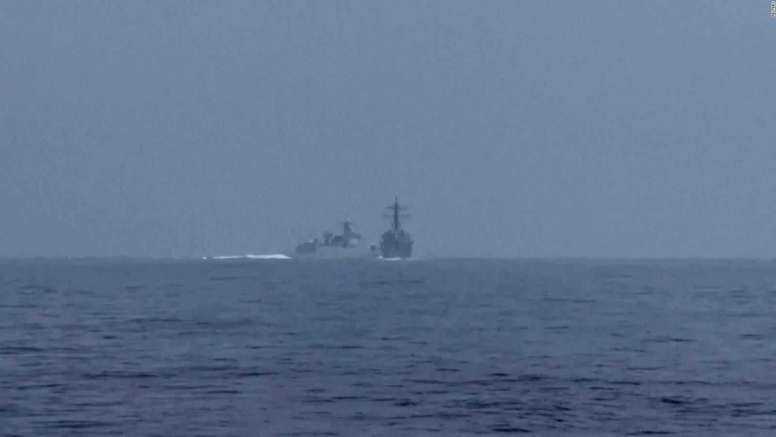 EE.UU. acusa a buque militar chino de ejecutar maniobras inseguras