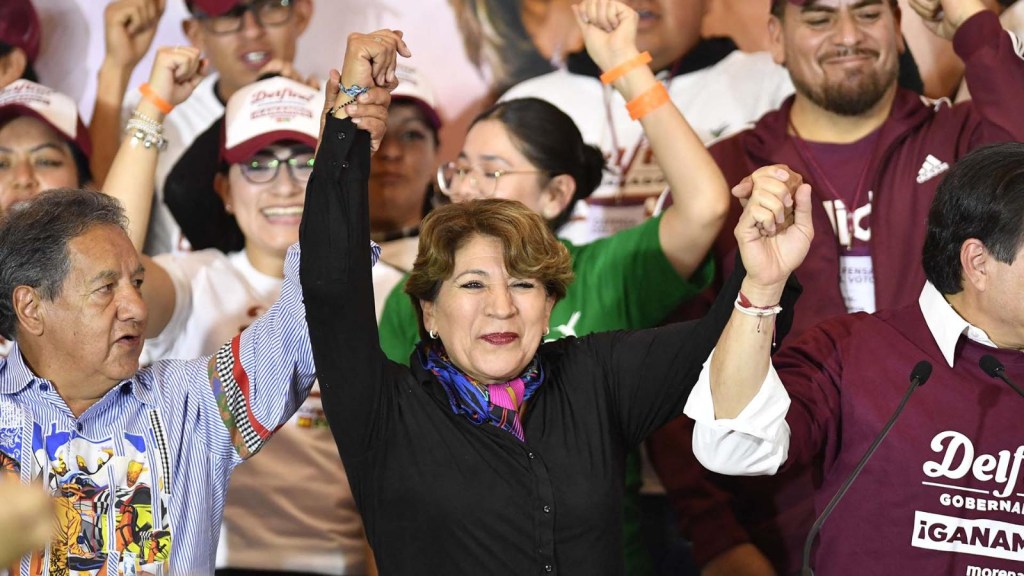 Conteo rápido de votos por la venta a Delfina Gómez en el Estado de México