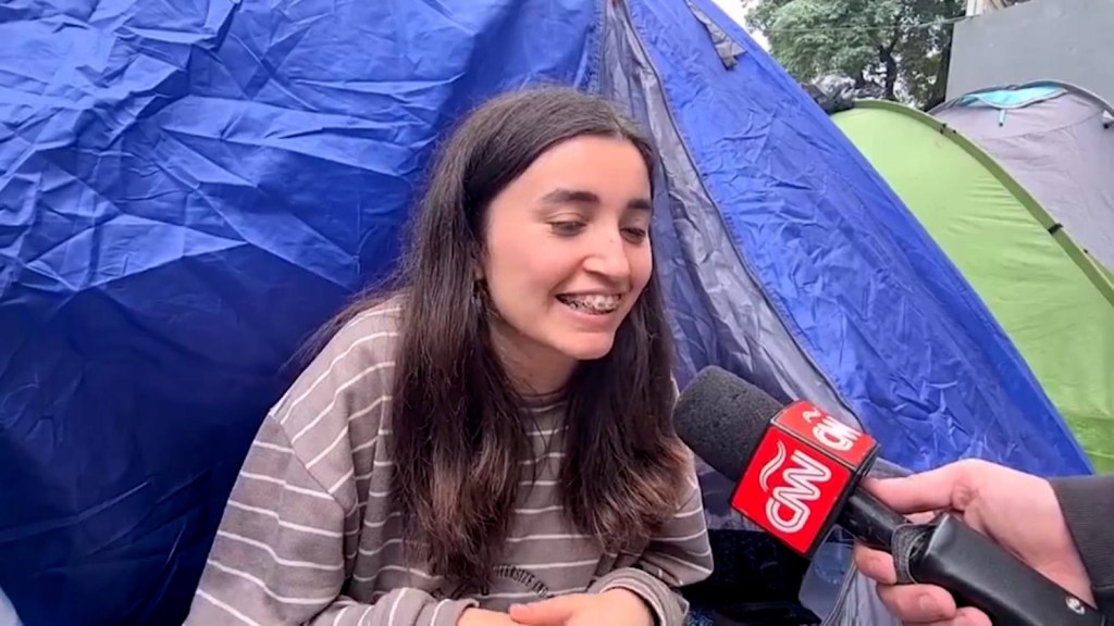 Los argentinos acampan desde 5 meses antes del concierto de Taylor Swift