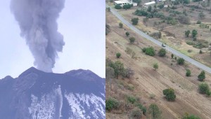 Las rutas de evacuación del volcán Popocatépetl