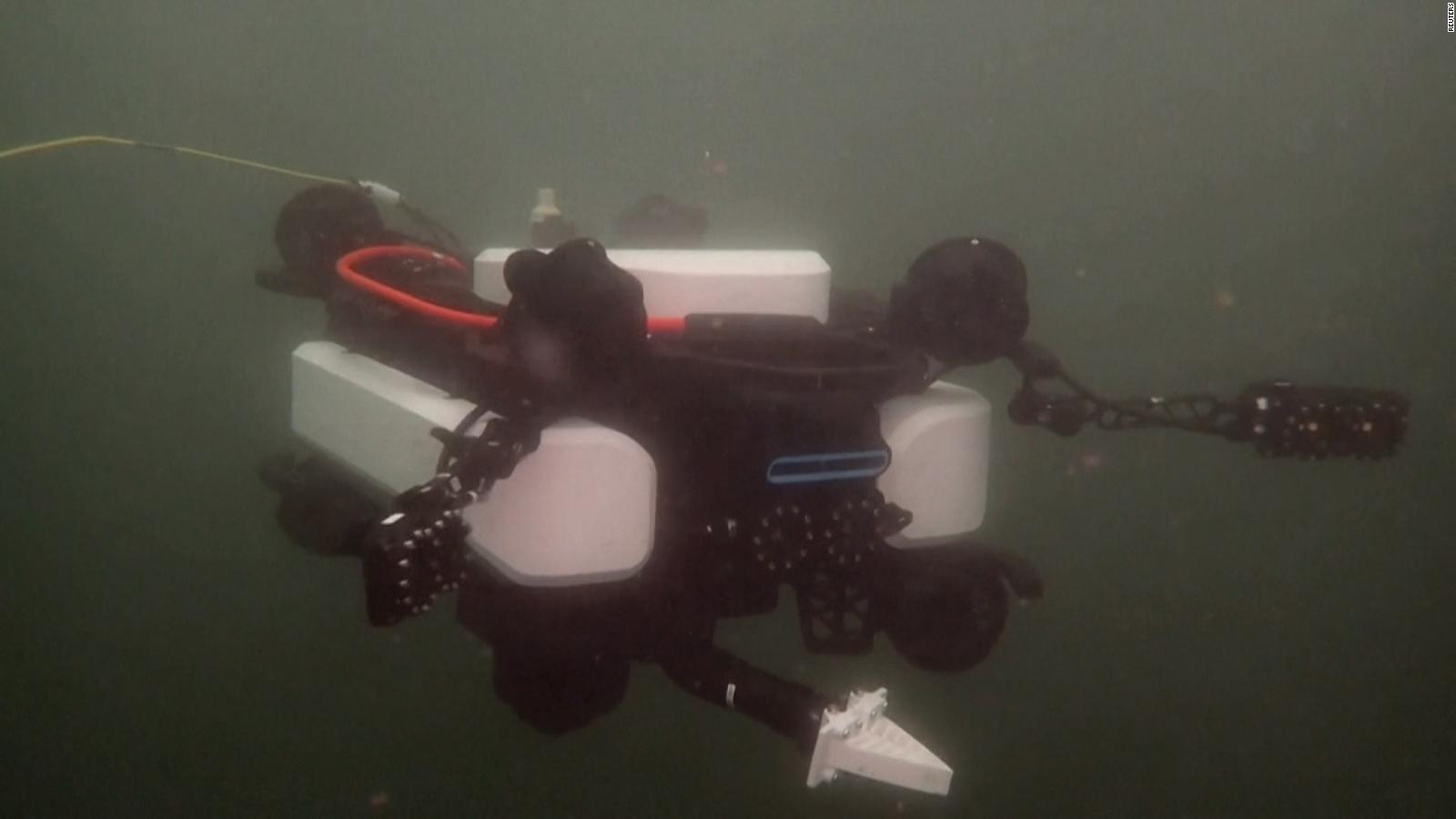 Robotic underwater drone could save divers from extreme situations