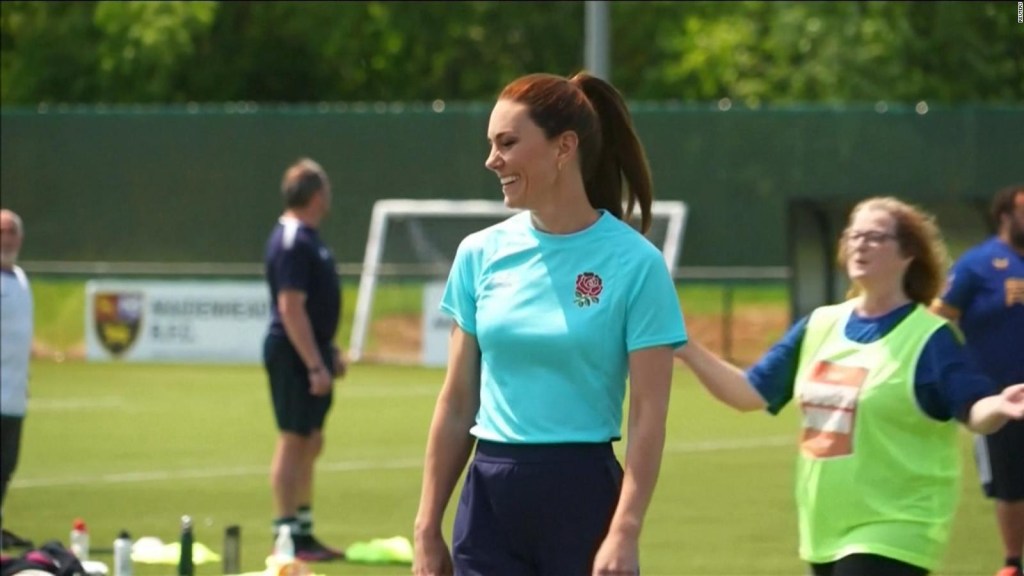 Princess Kate plays rugby to reflect on early childhood