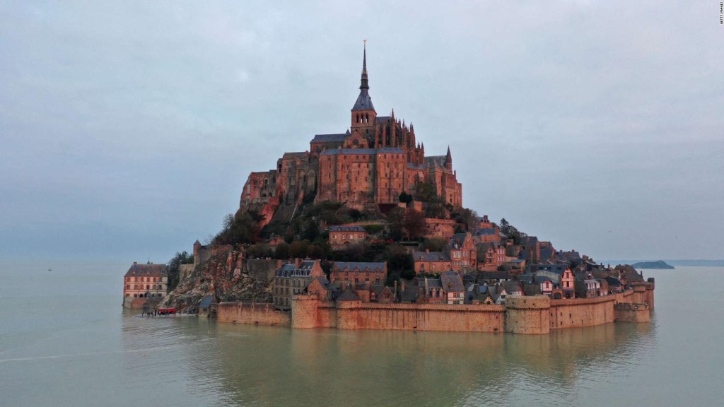 The abbey of Mont Saint-Michel is 1000 years old