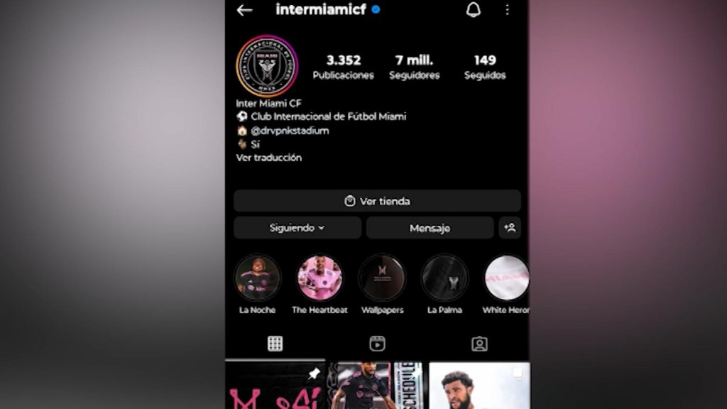 Inter Miami, the city's most followed team on Instagram thanks to Messi