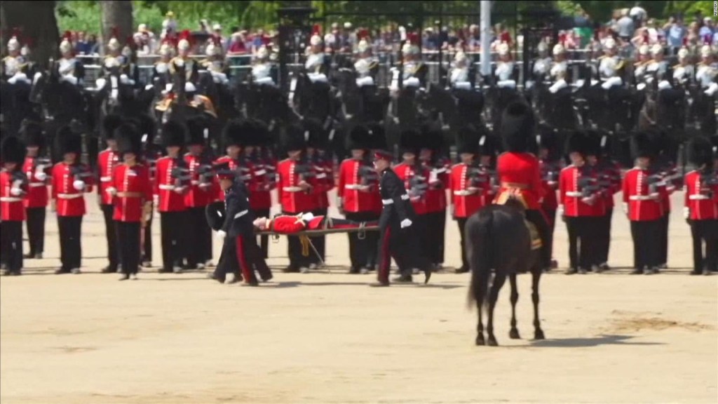 3 British Royal Guards collapse during rehearsal in London