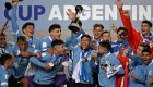 Uruguay celebra el Mundial Sub-20 ganado en Argentina