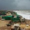 Playas vacías en la India ante la llegada del ciclón Biparjoy