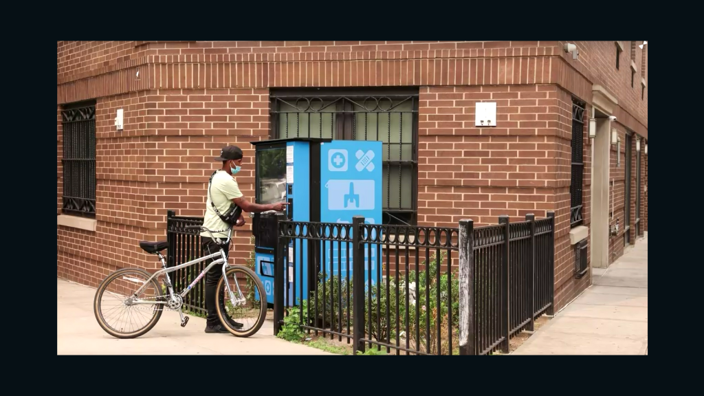 Conoce la primera máquina expendedora de salud pública en Nueva York