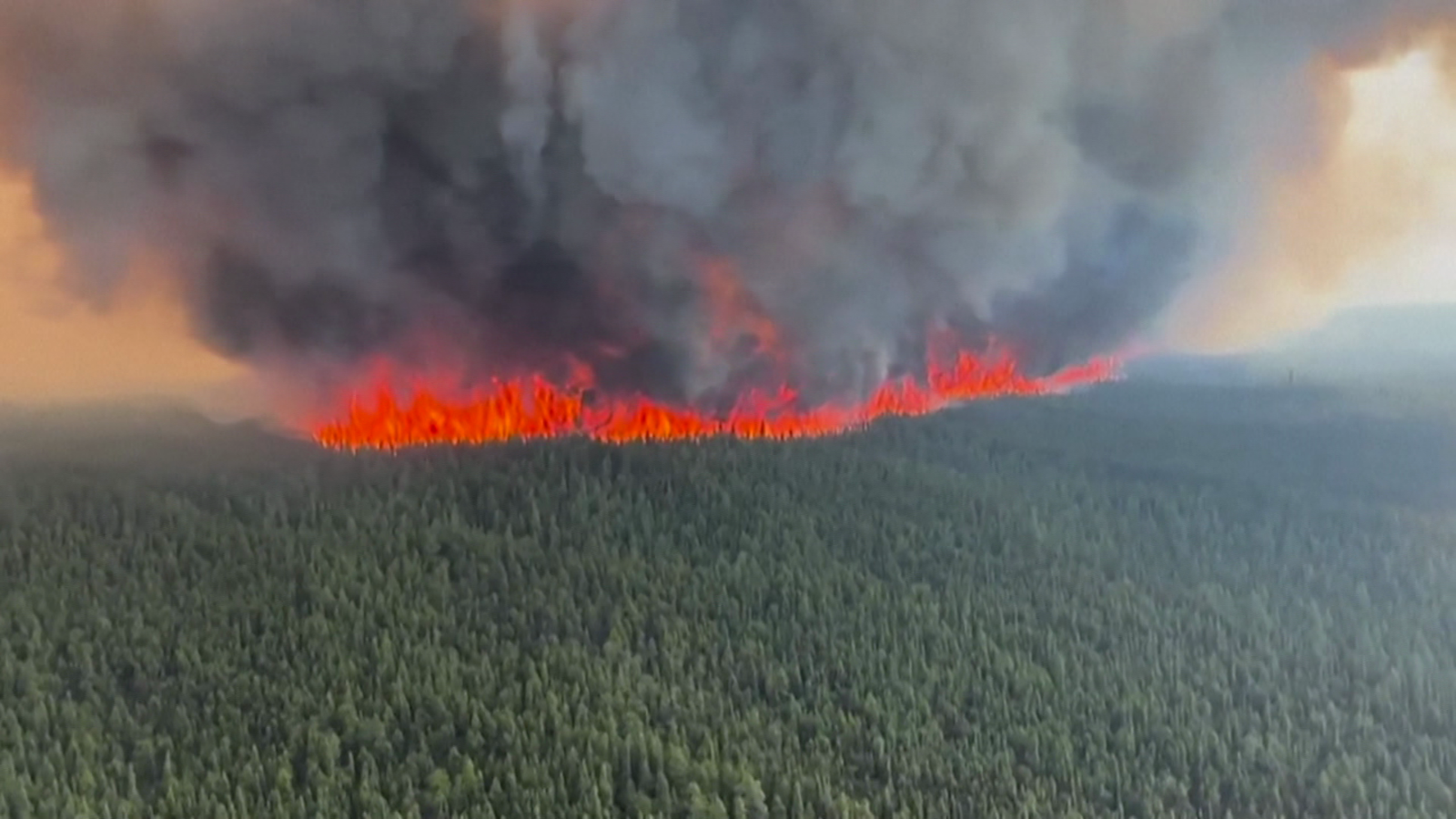 El humo de los incendios forestales y el sueño