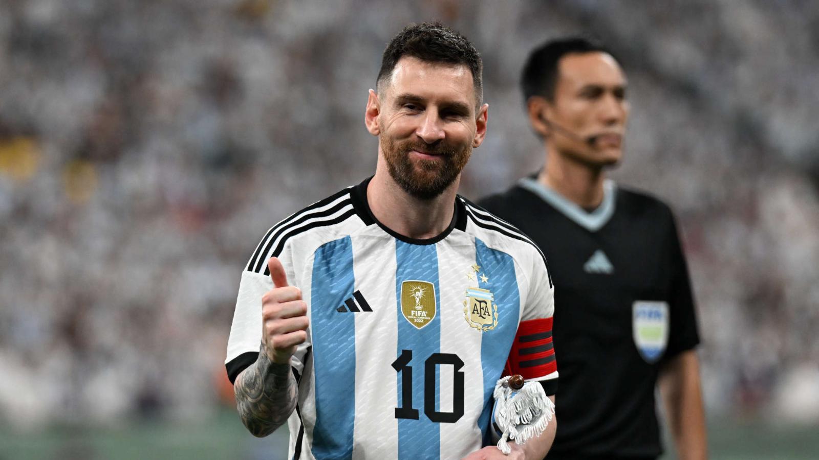 El elogio de Scaloni a Messi tras anotar el gol más rápido de su
carrera