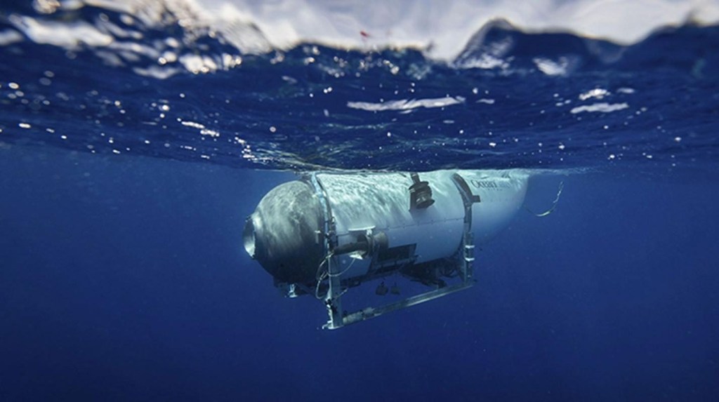 Analysis of the search for the Titan submersible in the Atlantic