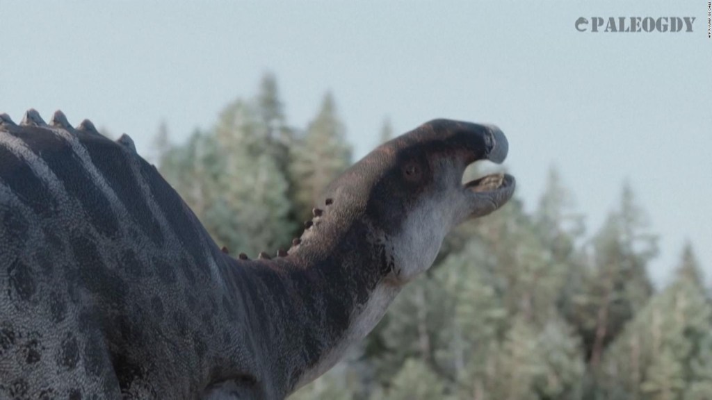 Descubre un nuevo dinosaurio prehistórico con pico de pato