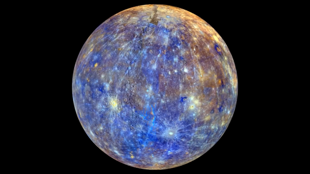 ESA misyonu yeni Merkür kraterinin görüntülerini yayınladı