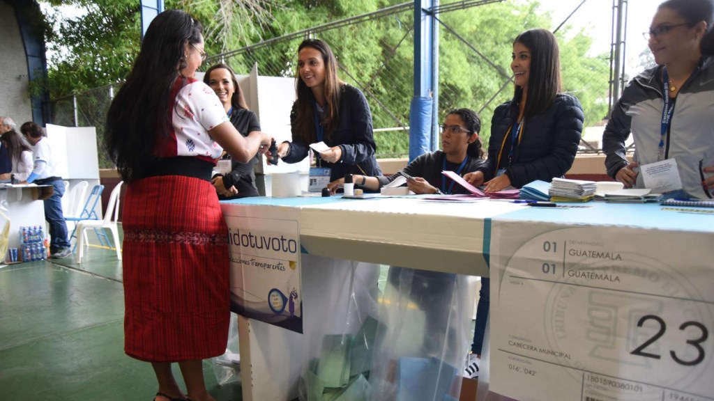 The responsibility of the polling stations in the Guatemalan elections