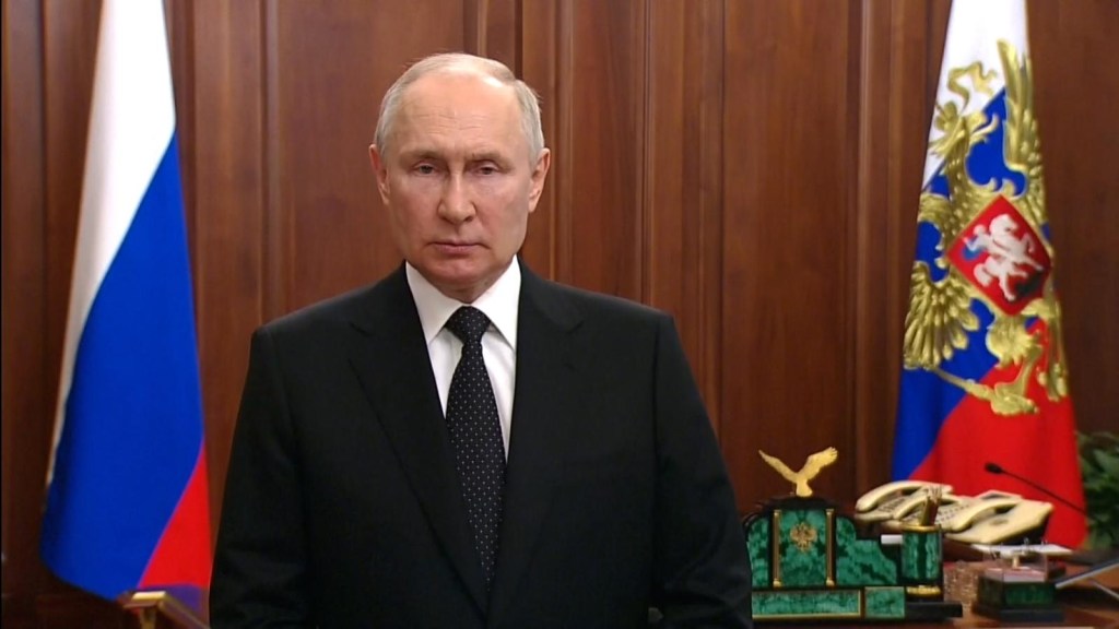 Putin's message to those who join the Wagner Group mutiny