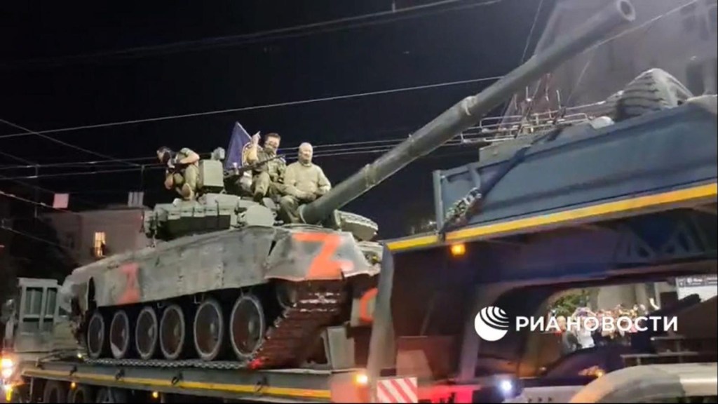 Video de la línea de tiempo de la insurrección del Grupo Wagner en Rusia