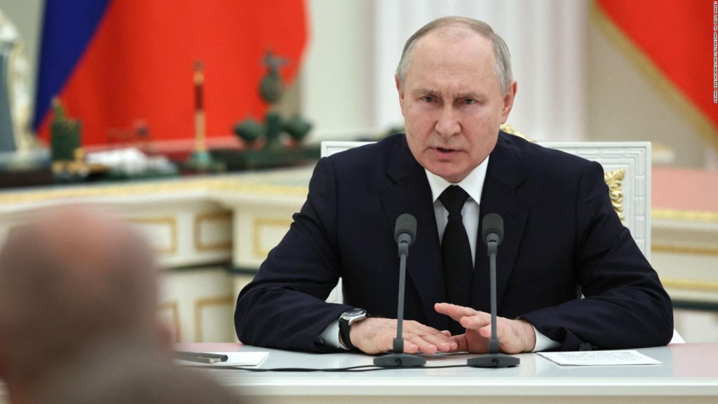 Putin's speech to the military after the Wagner Group rebellion