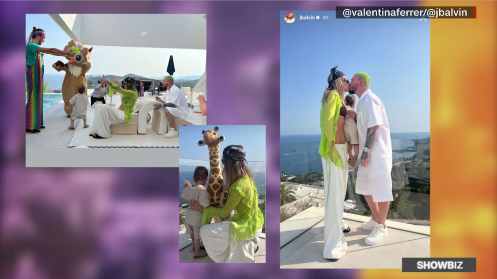 J Balvin y Valentina Ferrer celebran el segundo cumpleaños de su novio