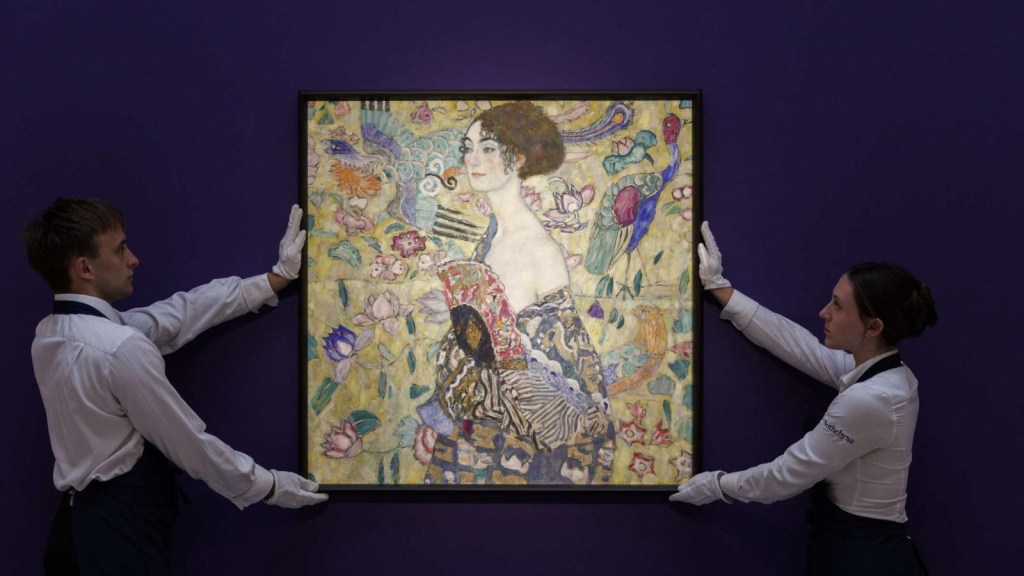 Gustav Klimt's work sold at auction for a record price