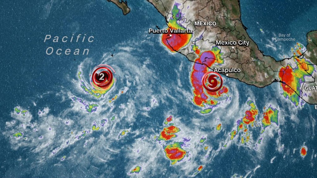 Tormenta Beatriz traerá lluvias torrenciales a partes de México
