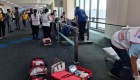Amputan pierna de mujer tras incidente en aeropuerto