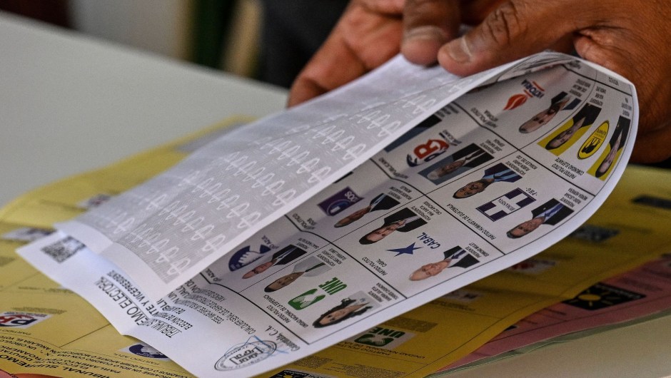 The presidential elections in Guatemala will be defined in the second round.  (Photo: LUIS ACOSTA/AFP via Getty Images)