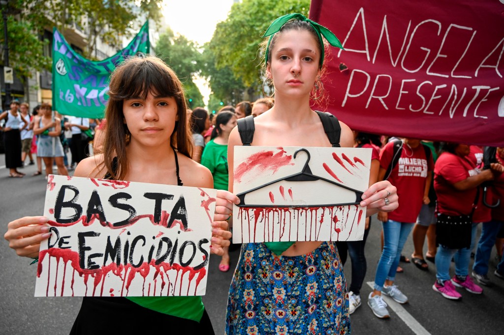 Marcha "Ni una menos" en Buenos Aires/ Getty Images