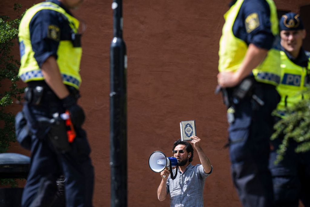 Protestas en Suecia Corán