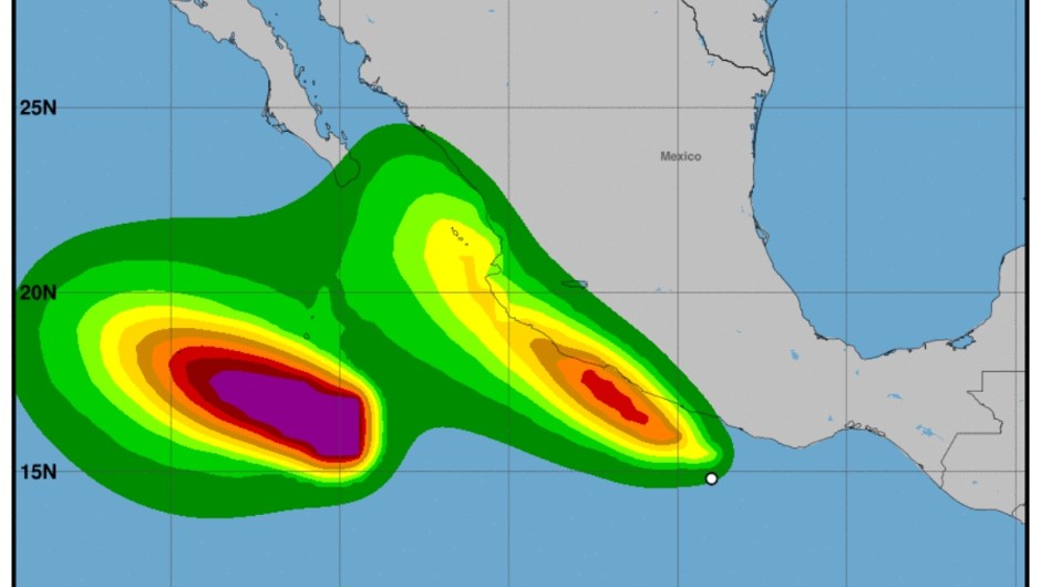Se mantiene el pronóstico de lluvias torrenciales en Guerrero y Oaxaca