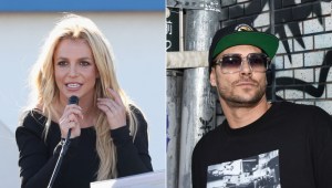 Britney Spears y Kevin Federline.