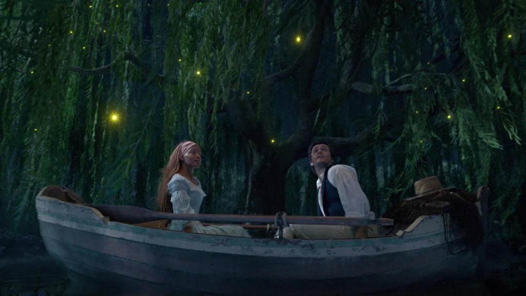 Ariel y el príncipe Eric en una escena de 'La Sirenita'. (Crédito: Disney)