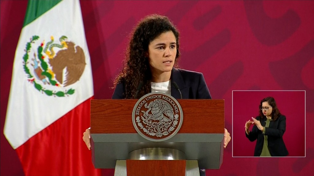 Luisa María Alcalde, la más joven en ocupar el cargo de secretaria de Gobierno