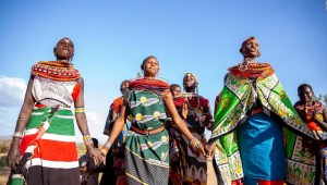 La aldea africana de mujeres para mujeres