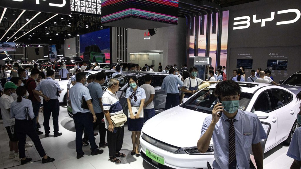 BYD de China vende más que un Tesla a la venta
