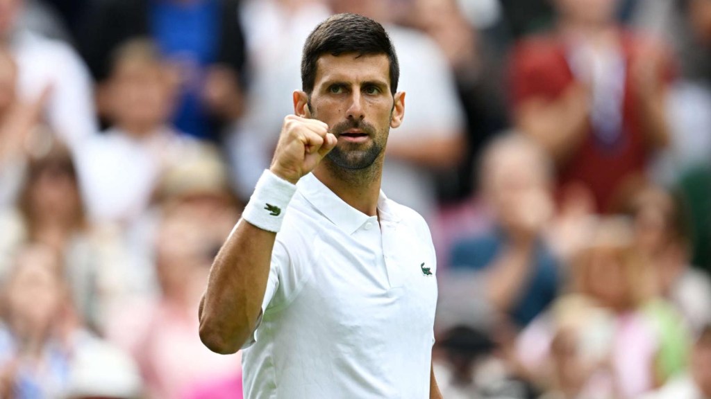 What left Djokovic's Wimbledon debut