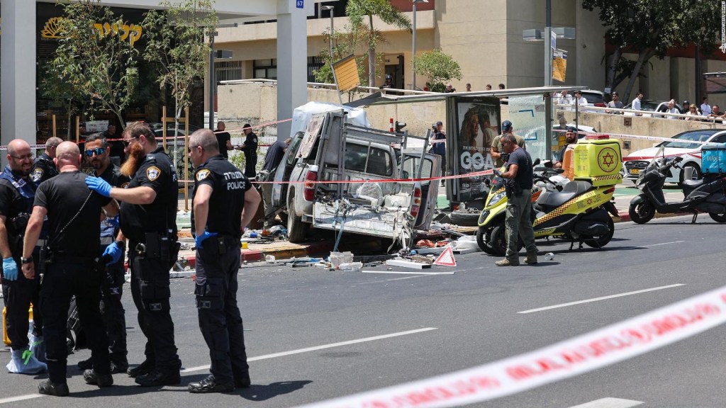 Al menos 8 heridos tras atentado en Tel Aviv