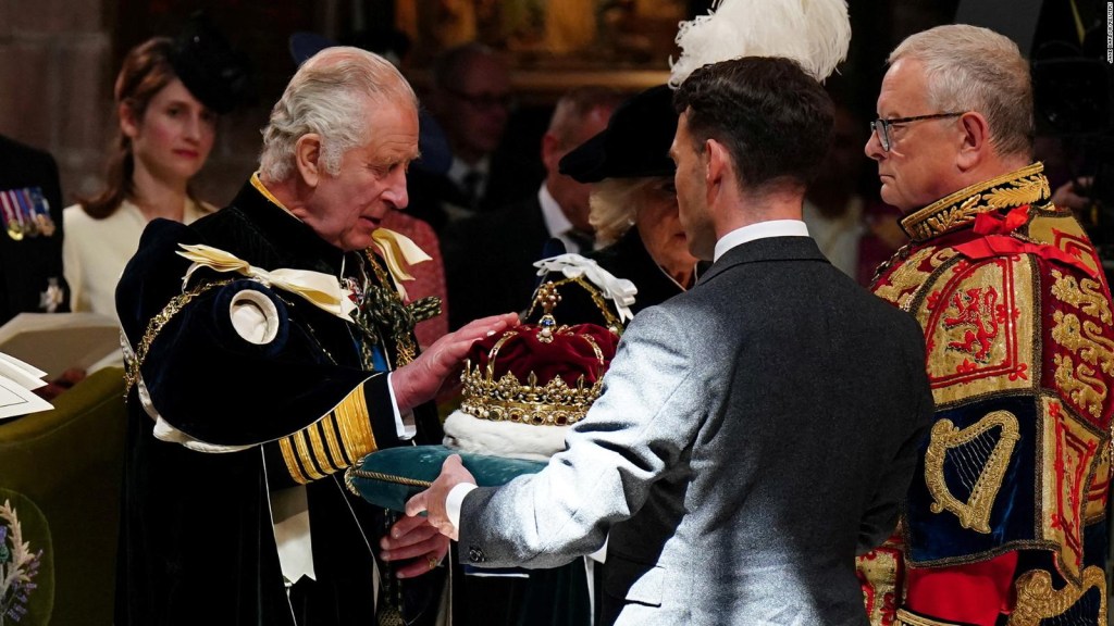 Carlos III tiene su segunda coronación en Escocia