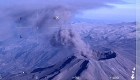 El cráter del volcán Ubinas en Perú donde ocurrieron las explosiones