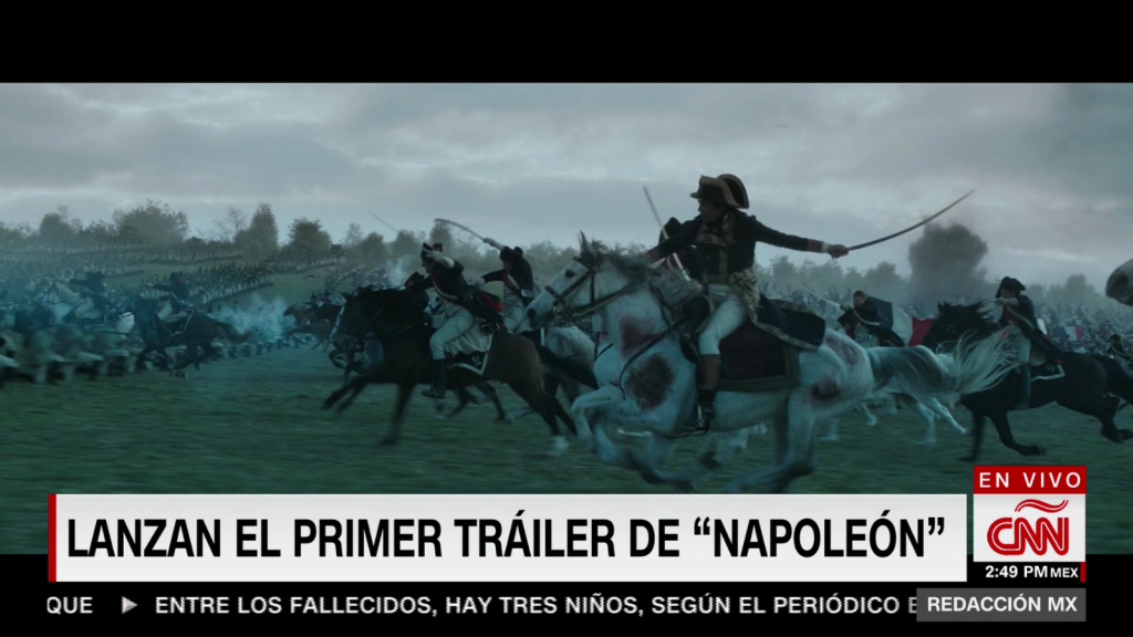 Lanzan el primer trailer de "Napoleón"
