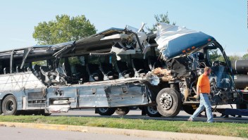 Mira el caos que causó un accidente múltiple en Illinois