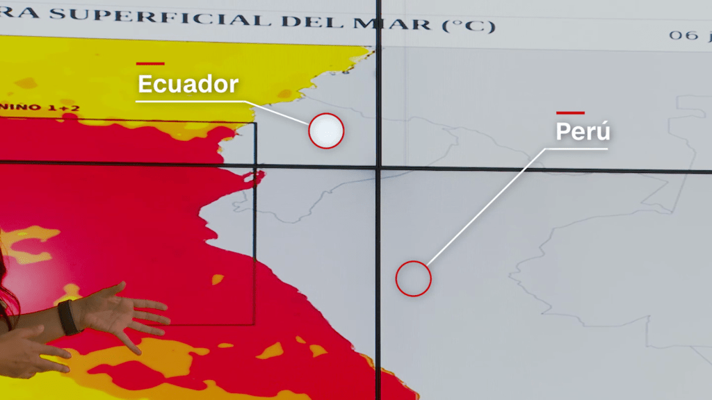 Así afectará El Niño las costas de Ecuador y Perú: