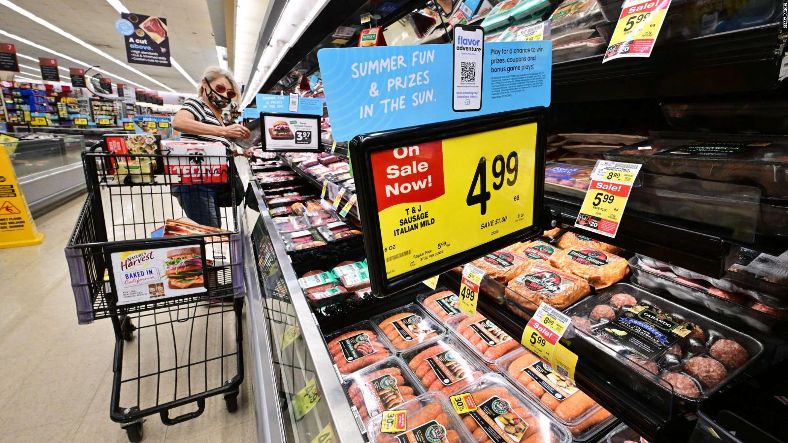 Los precios de los comestibles en EE. UU. se mantienen estables en junio